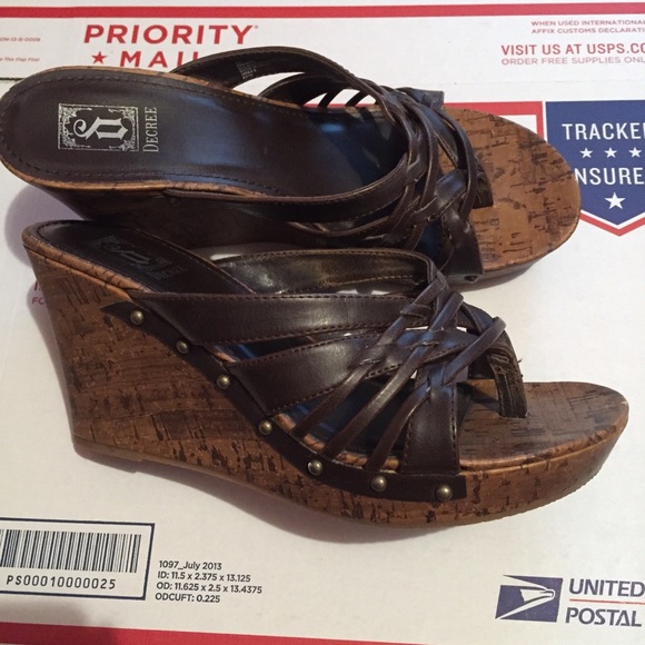 Decree Shoes - 🔴Decree | Wedge Sandals